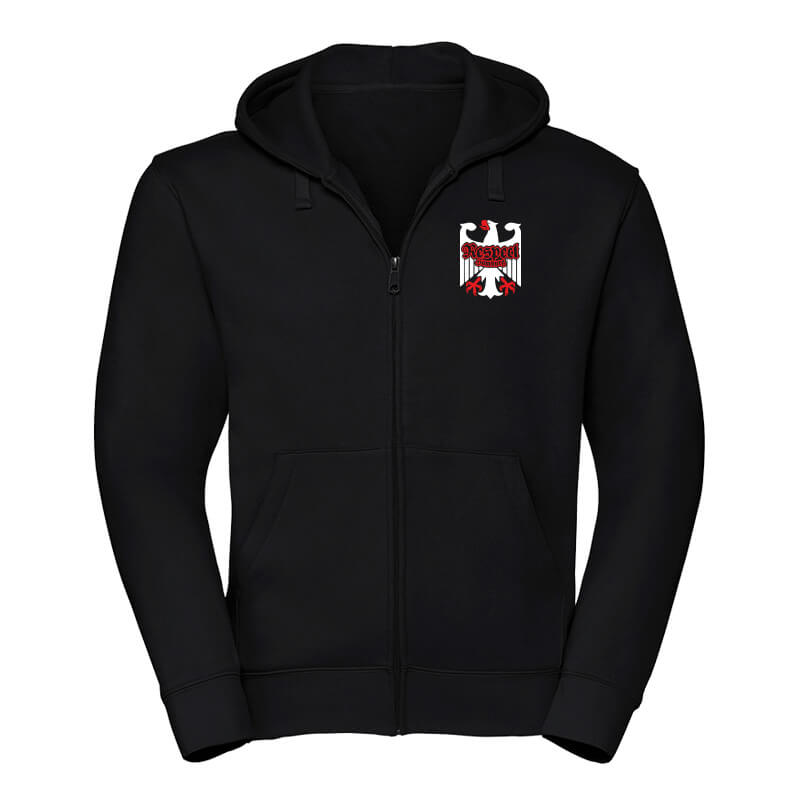 Zip-Hoodie "Respect Eagle"
