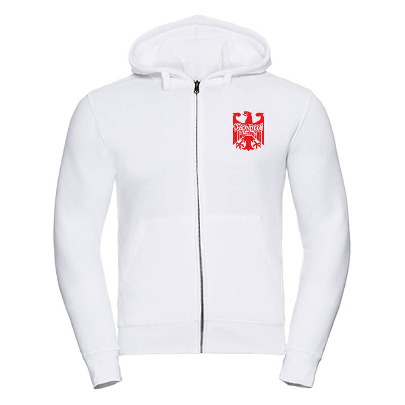 Zip-Hoodie "Respect Eagle"