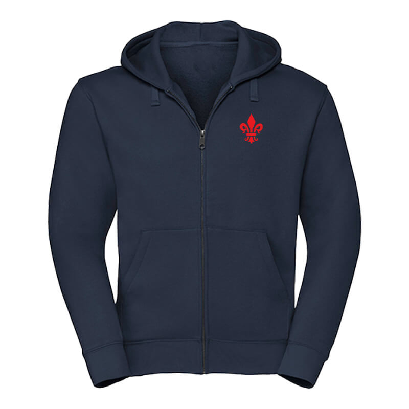 Zip-Hoodie "RYD Round Label"