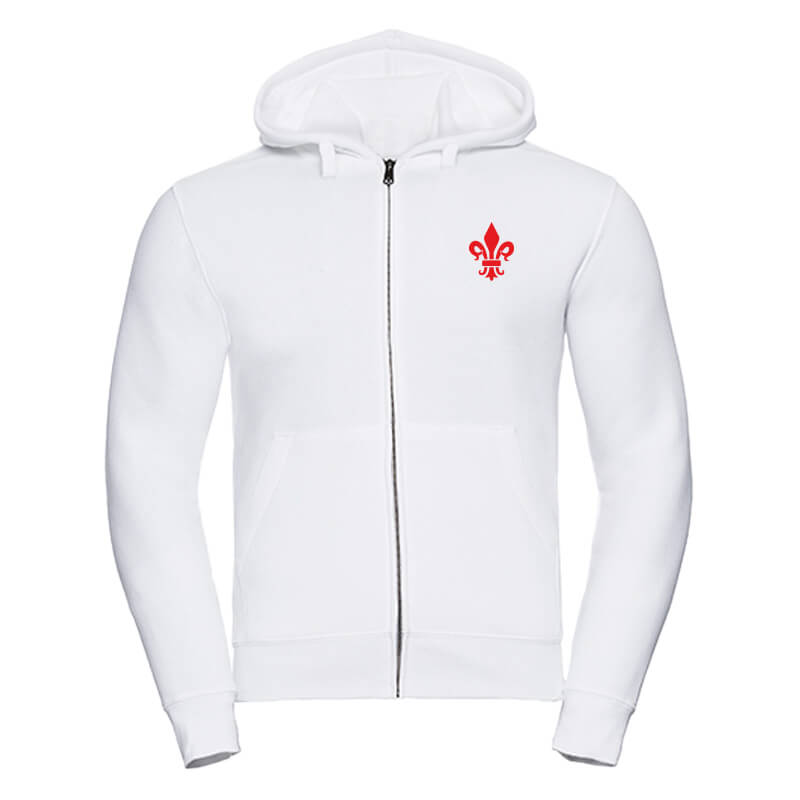 Zip-Hoodie "RYD Round Label"